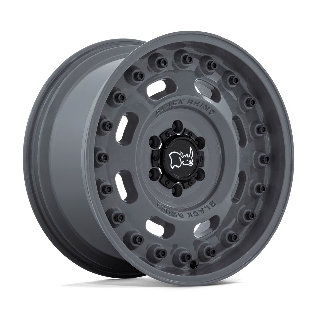 Black Rhino Axle 18x9.5 8x170 -18 125.1 Battleship Gray
