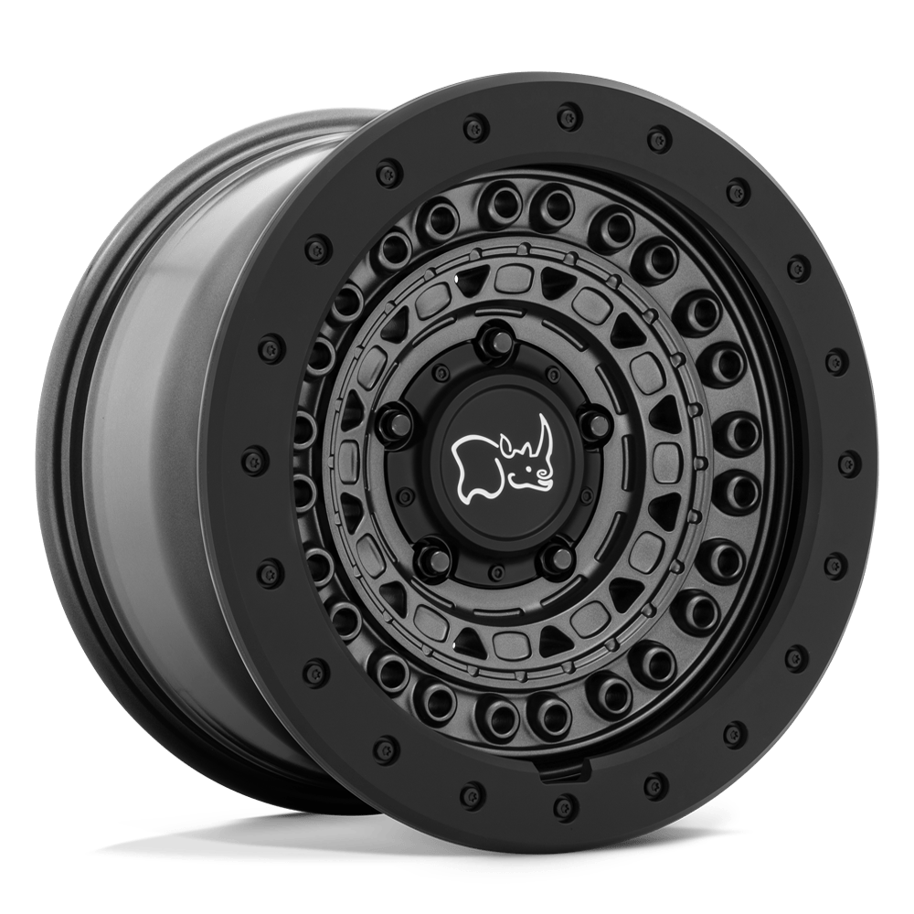 Black Rhino Barricade 18x9 6x135 10 87.1 Gun Black With Black Rock Guard