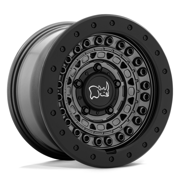 Black Rhino Barricade 18x9 6x135 10 87.1 Gun Black With Black Rock Guard
