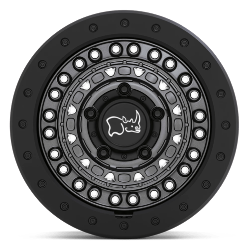 Black Rhino Barricade 18x9 6x135 10 87.1 Gun Black With Black Rock Guard