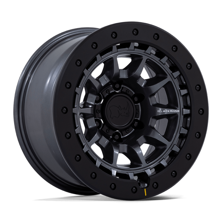 Défense de rhinocéros noir Br016 17x8,5 5x139,7 -10 78,1 Gunmetal mat