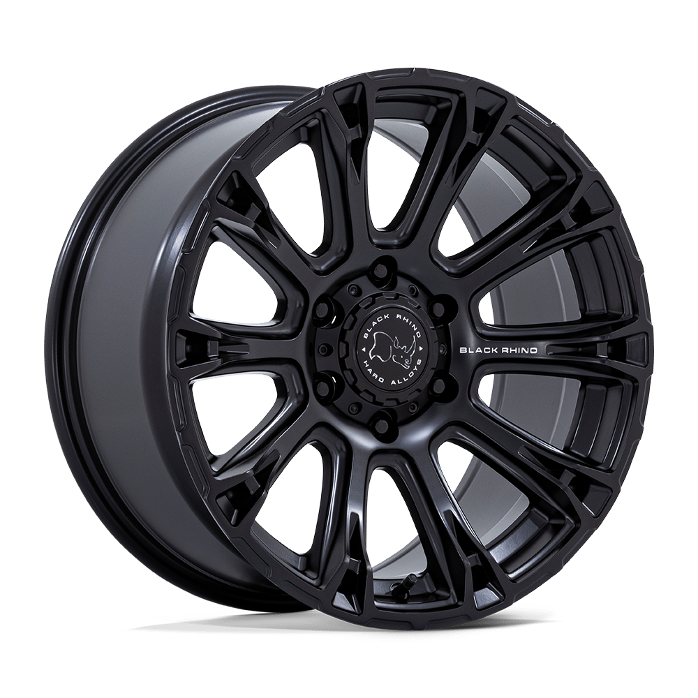 Black Rhino Br020 Diamondback 20x9 5x127 12 71.5 Matte Black