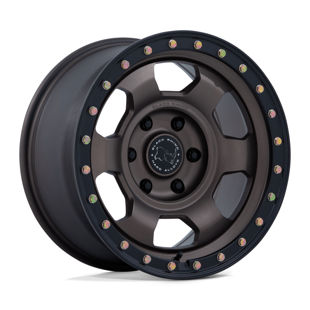 Black Rhino Br029 Trooper 17x8.5 6x135 0 87.1 Burnt Bronze Matte Black Lip