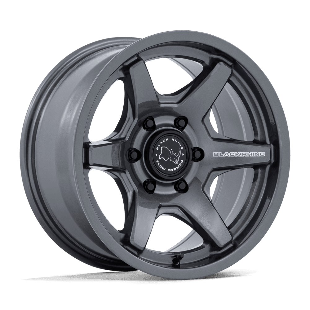Black Rhino Br035 Kuma 17x8.5 5x114.3 25 72.56 Gloss Gunmetal