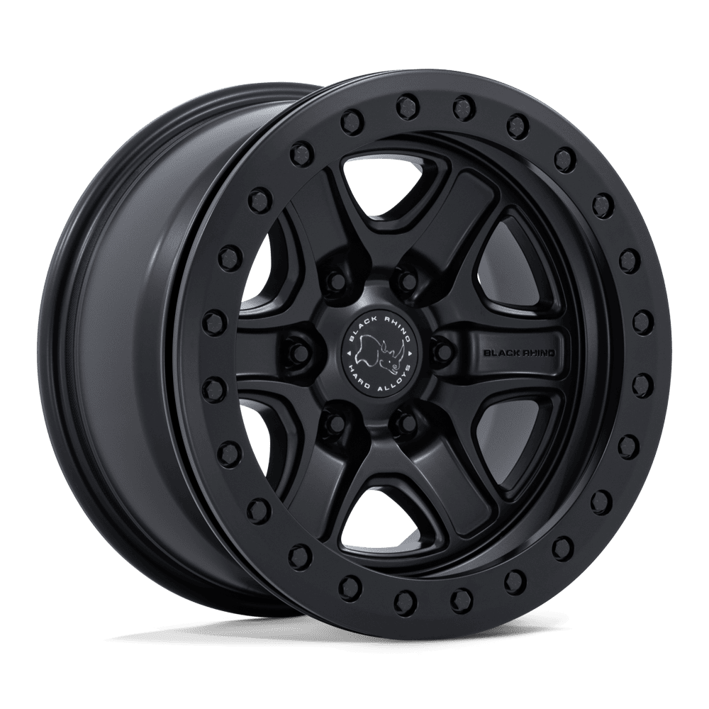 Black Rhino Br200 Echo Trail Lock Beadlock 18x9 6x135 12 87.1 Matte Black
