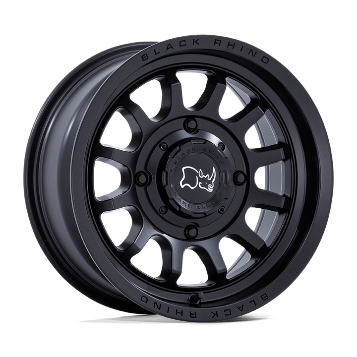 Black Rhino Powersports Rapid UTV 15x7 4x110 10 86 Noir Mat