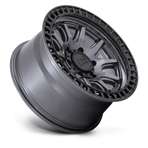 Black Rhino Calico 20x9 6x139.7 0 106.1 Matte Gunmetal With Matte Black Lip