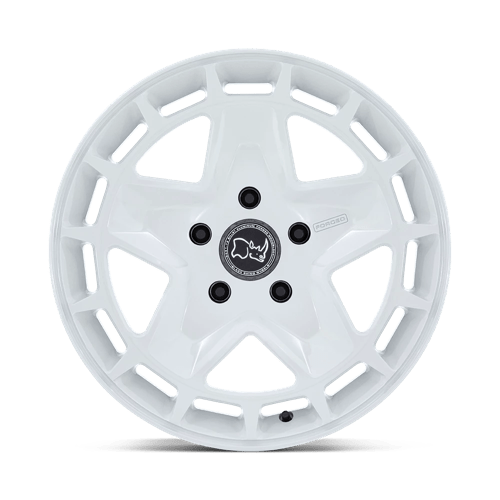 Black Rhino Br400 Corsica 18x8 5x130 20 71.5 Blanc Brillant