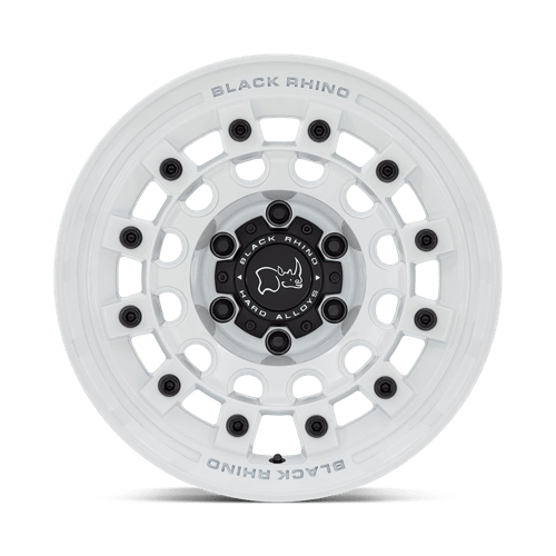 Black Rhino Fuji 17x8 5x114.3 38 72.56 Blanc Brillant