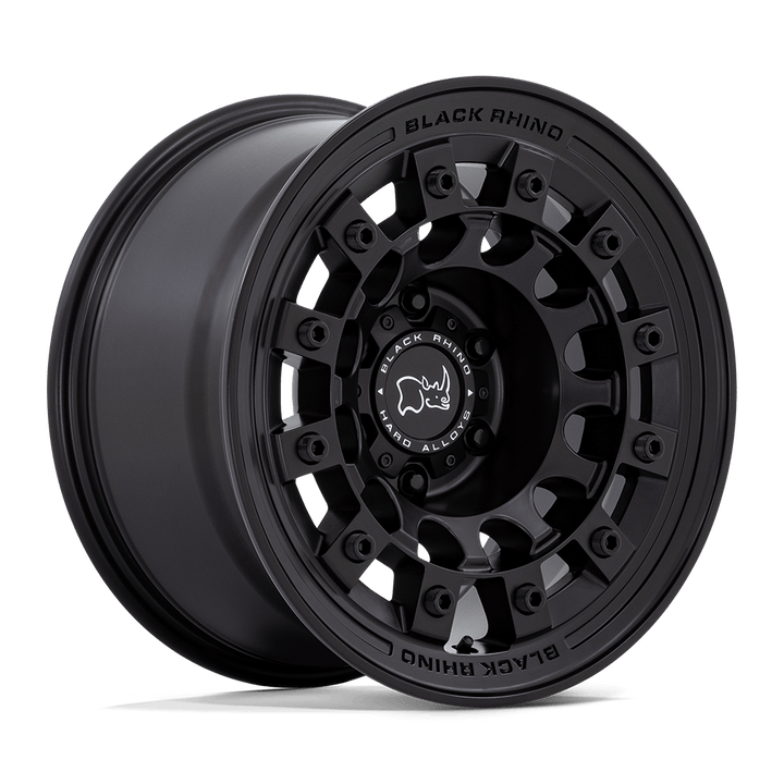 Black Rhino Fuji 17x8 5x114.3 38 72.56 Noir Mat
