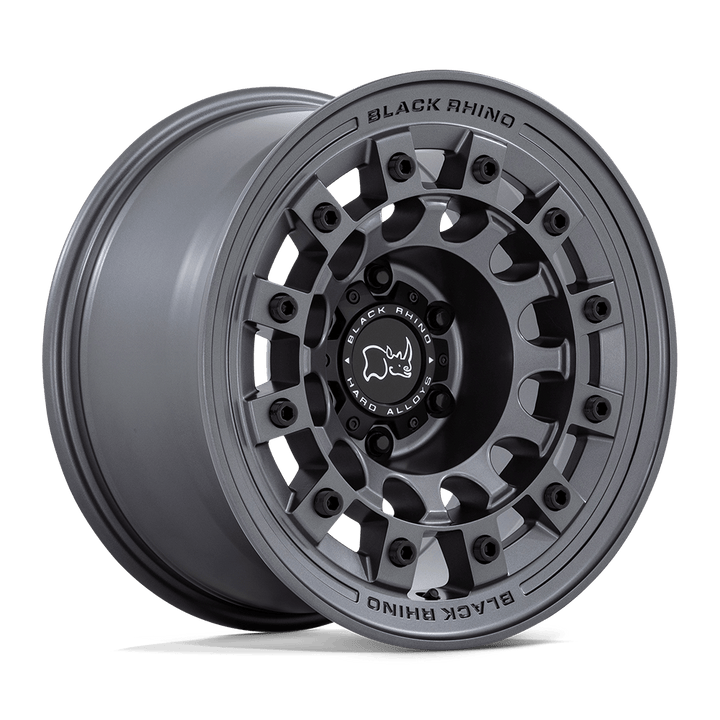 Black Rhino Fuji 17x8 5x127 38 71.5 Matte Gunmetal