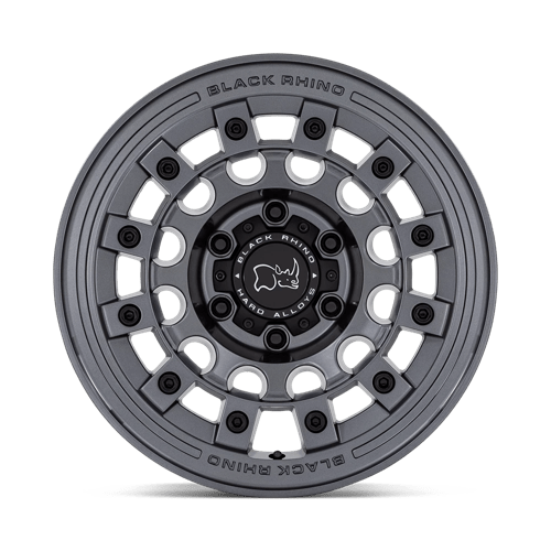 Black Rhino Fuji 17x8 5x127 38 71.5 Matte Gunmetal