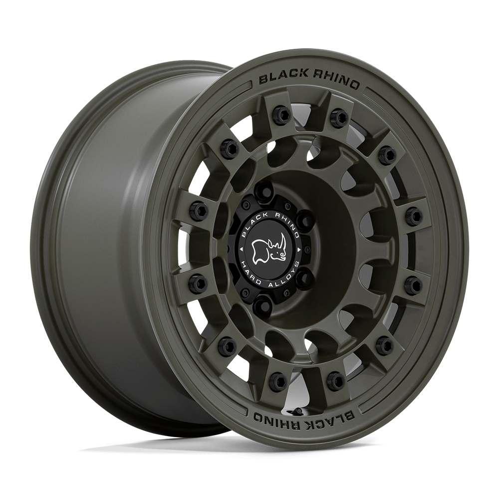 Black Rhino Fuji 17x8 6x139.7 20 106.1 Vert Olive Drab