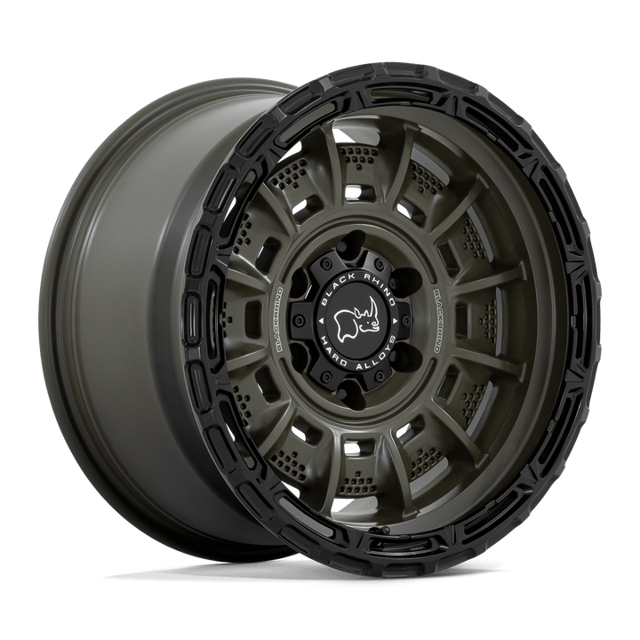 Black Rhino Legion 20x10 6x139.7 -18 106.1 Olive Drab Green With Black Lip
