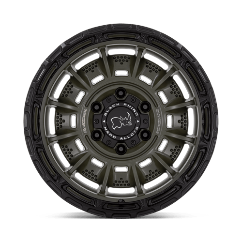 Black Rhino Legion 20x10 8x180 -18 124.2 Olive Drab Green With Black Lip