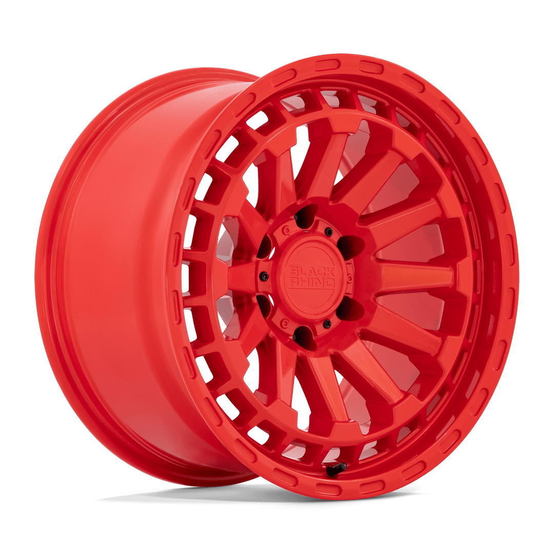 Black Rhino Raid 17x8.5 5x127 -18 71.5 Gloss Red