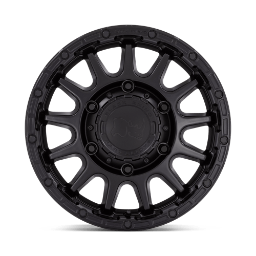 Black Rhino Sequoia 16x8 6x130 38 84.1 Noir Mat