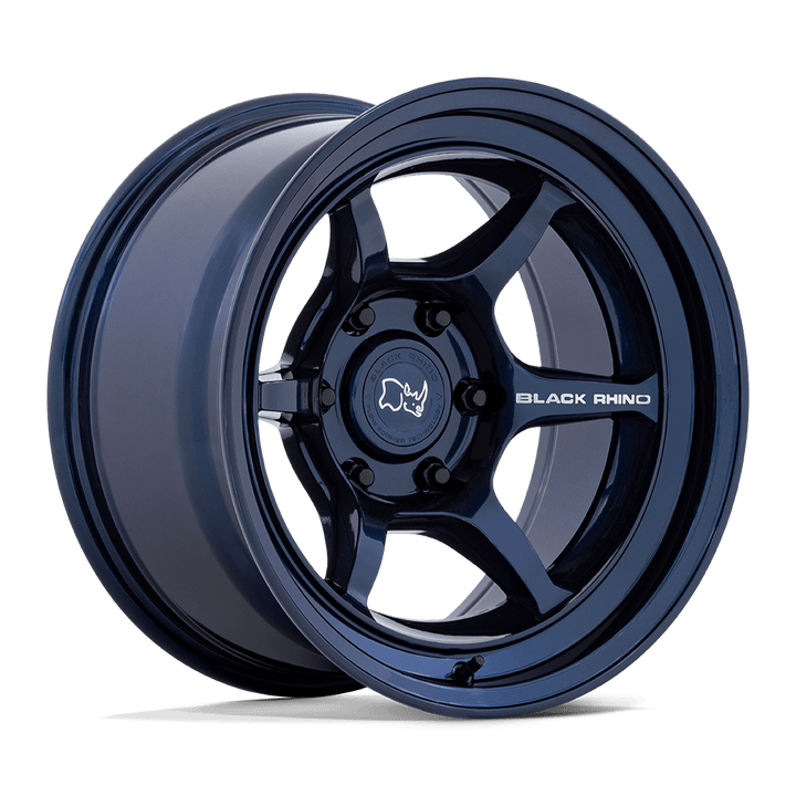 Black Rhino Shogun 17x8.5 6x120 20 66.9 Gloss Midnight Blue