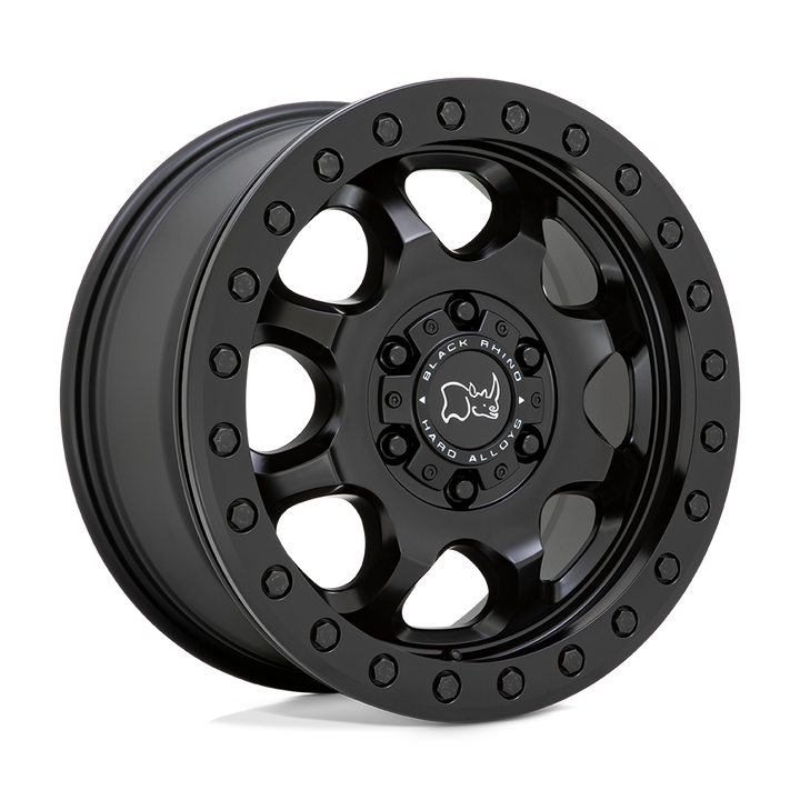 Black Rhino Venture Beadlock 17x8 6x130 38 84.1 Noir Mat