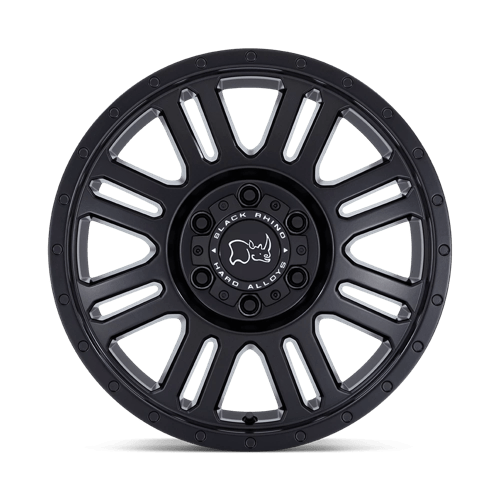 Black Rhino Yellowstone 17x8 6x130 38 84.1 Matte Black