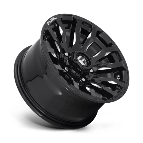 CARBURANT TOUT-TERRAIN D673 BLITZ 16X8 5X139.7 1 108 NOIR BRILLANT FRAISÉ