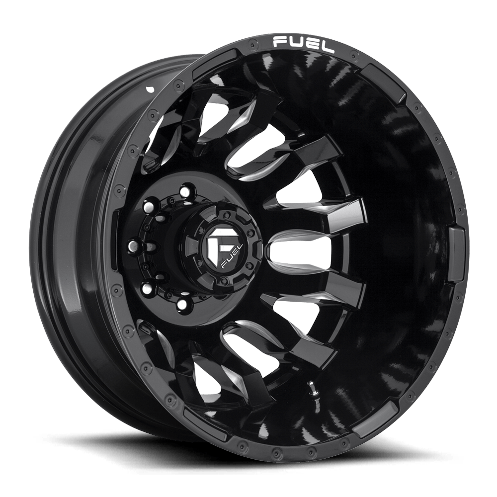 CARBURANT TOUT-TERRAIN D673 BLITZ 20X8.25 8X200 -202 142 NOIR BRILLANT FRAISÉ
