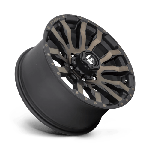 CARBURANT TOUT-TERRAIN D674 BLITZ 20X9 8X165.1 20 125.1 NOIR MAT DOUBLE TEINTE FONCÉE
