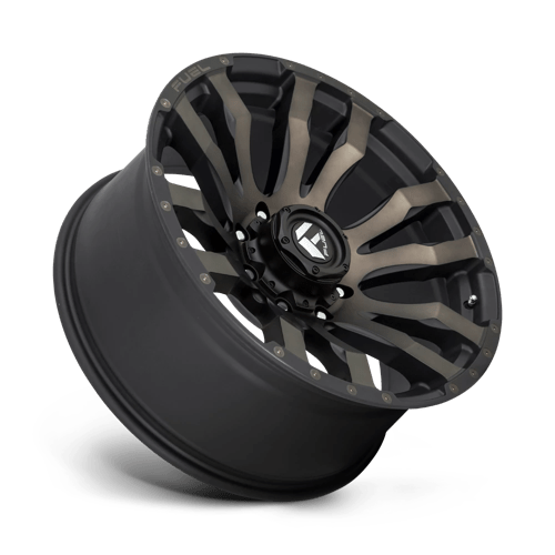 CARBURANT TOUT-TERRAIN D674 BLITZ 22X12 6X139.7 -44 106.1 NOIR MAT DOUBLE TEINTE FONCÉE