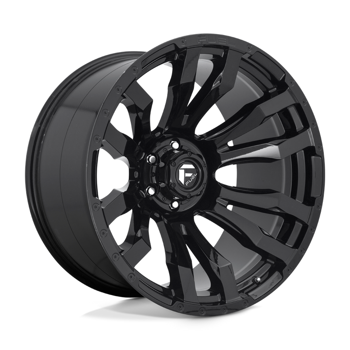 CARBURANT TOUT-TERRAIN D675 BLITZ 20X12 6X139.7 -44 106.1 NOIR BRILLANT