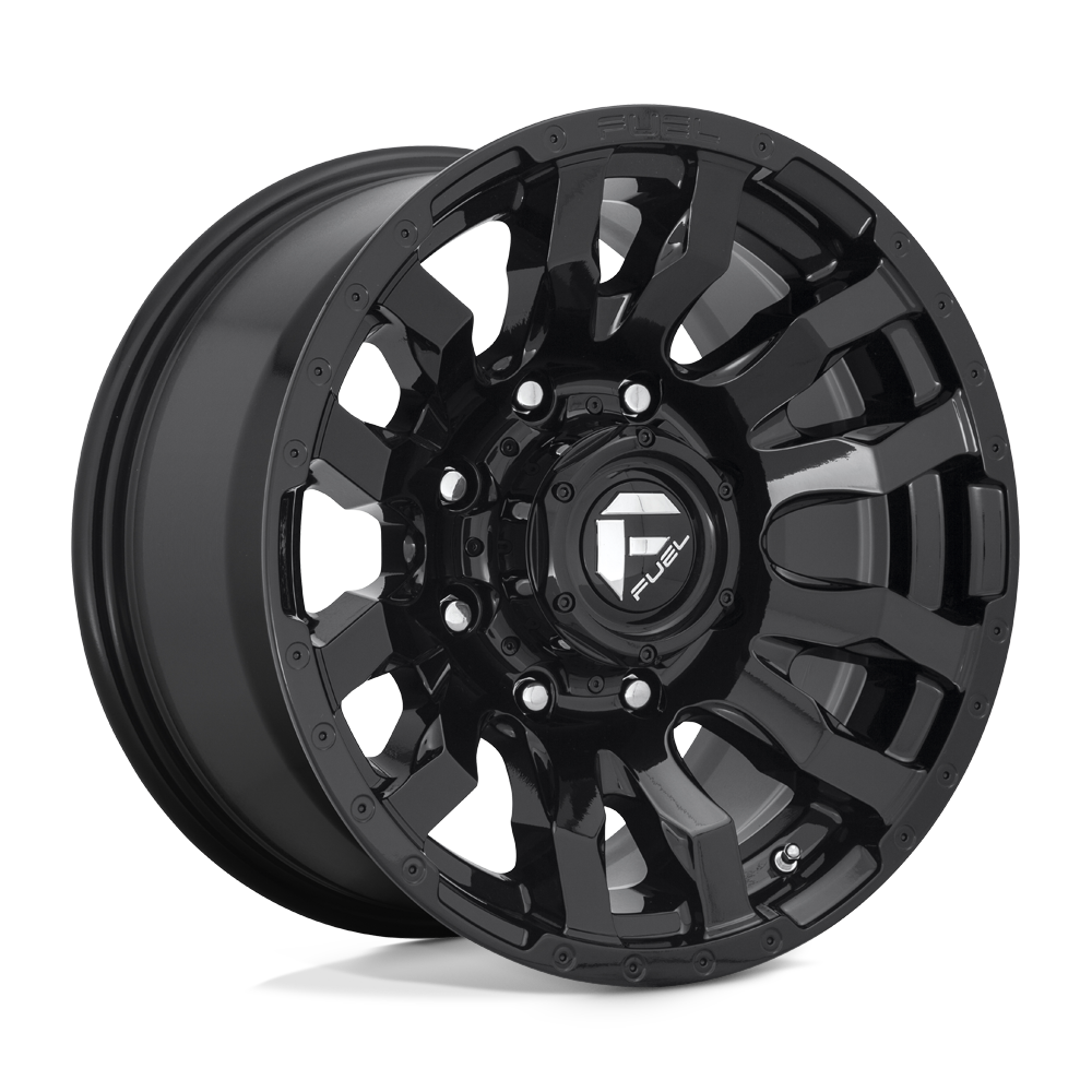CARBURANT TOUT-TERRAIN D675 BLITZ 22X10 8X165.1 -18 125.1 NOIR BRILLANT