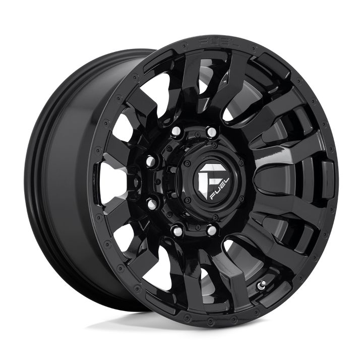 CARBURANT TOUT-TERRAIN D675 BLITZ 22X10 8X165.1 -18 125.1 NOIR BRILLANT