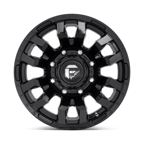 CARBURANT TOUT-TERRAIN D675 BLITZ 22X10 8X165.1 -18 125.1 NOIR BRILLANT