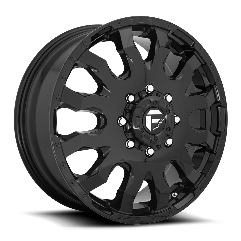 CARBURANT TOUT-TERRAIN D675 BLITZ 20X8.25 8X170 105 125.1 NOIR BRILLANT