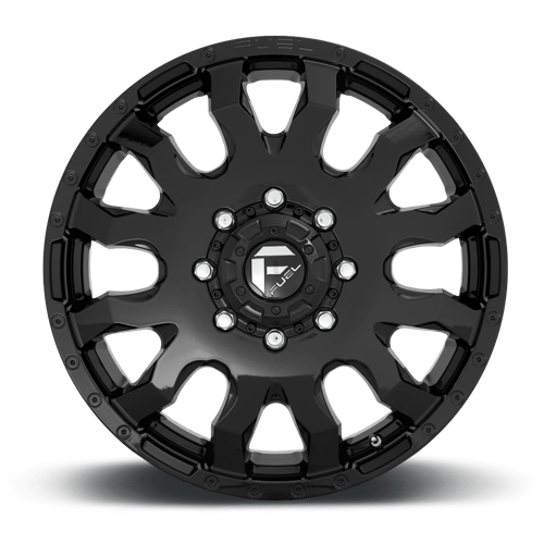 CARBURANT TOUT-TERRAIN D675 BLITZ 20X8.25 8X210 105 154.3 NOIR BRILLANT