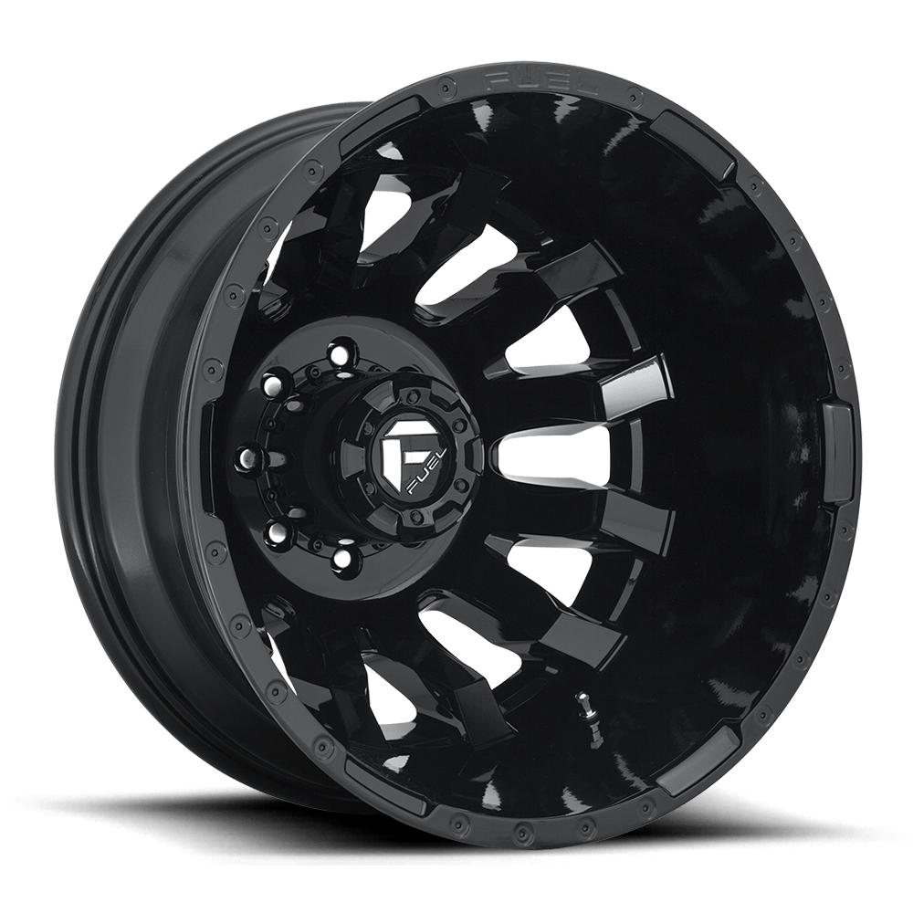 CARBURANT TOUT-TERRAIN D675 BLITZ 20X8.25 8X165.1 -240 121.5 NOIR BRILLANT