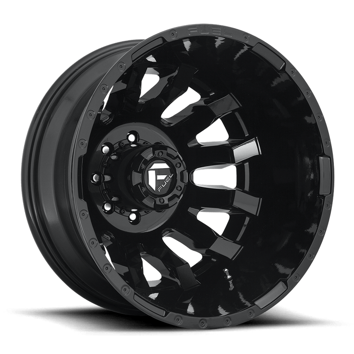 CARBURANT TOUT-TERRAIN D675 BLITZ 20X8.25 8X165.1 -240 121.5 NOIR BRILLANT