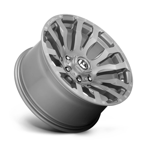 CARBURANT TOUT-TERRAIN D693 BLITZ 20X9 8X180 1 124.2 BROSSÉ GUN METAL TEINTÉ CLAIRE