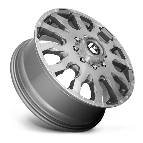 CARBURANT TOUT-TERRAIN D693 BLITZ 20X8,25 8X200 105 142 GUN METAL BROSSÉ TEINTÉ CLAIRE