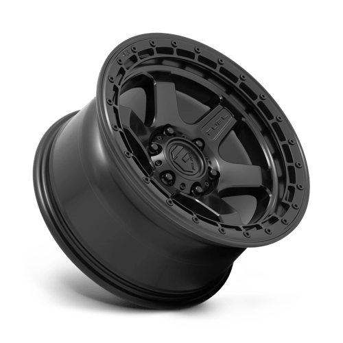 CARBURANT TOUT-TERRAIN D750 BLOC 18X9 5X127 20 71,5 NOIR MAT AVEC ANNEAU NOIR