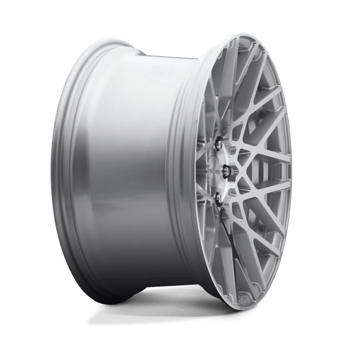 Rotiform 1pc R110 Blq 18x8.5 5x100 35 57.1 Gloss Silver Machined