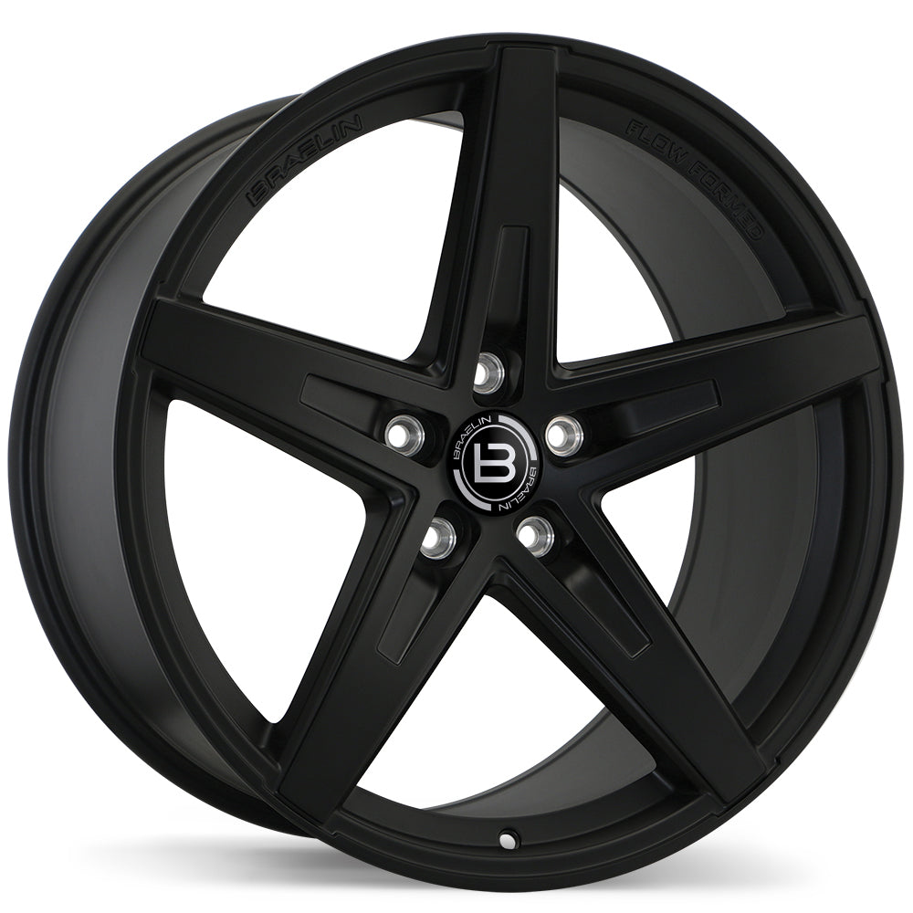 Braelin BR08 20x10.0 5x120mm +35 63.4mm Matte Black