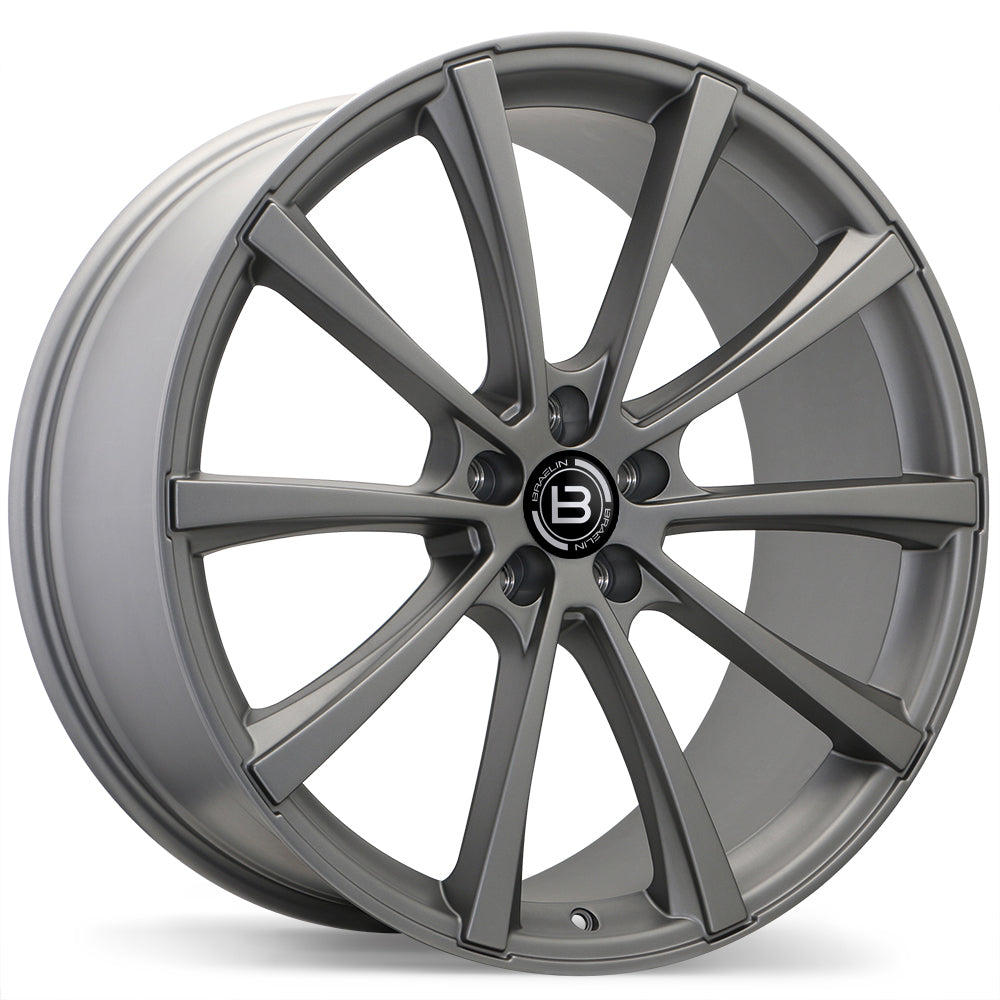 Braelin BR09 22x10.0 5x114.3mm +45 67.1mm Satin Charcoal