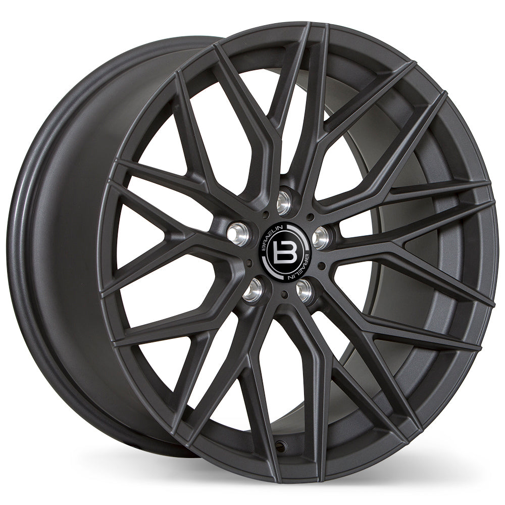 Braelin BR10 19x10.5 5x114.3mm +35 56.6mm Matte Graphite