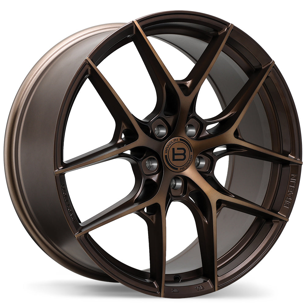 Braelin BR14 19x8.5 5x112mm +30 57.1mm  Matte Bronze
