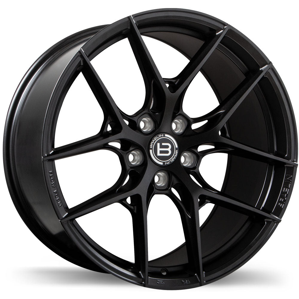 Braelin BR14 20x10.0 5x120mm +20 63.4mm Satin Black Anthracite