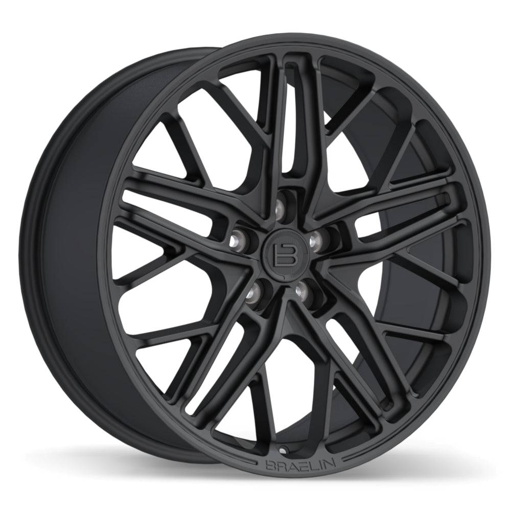 Braelin BR17A 20x9.0 5x115mm +35 70.3mm Matte Graphite