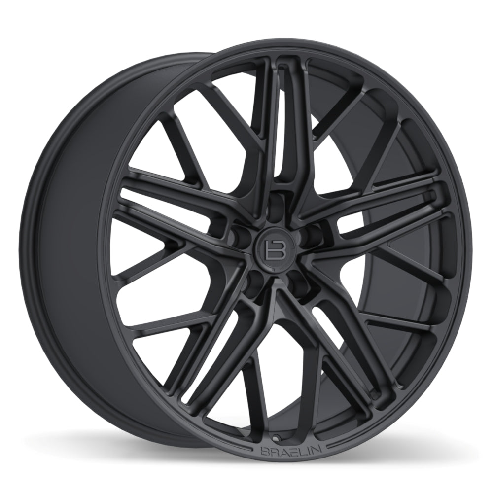 Braelin BR17A 22x10.5 5x108mm +25 65.1mm Matte Graphite