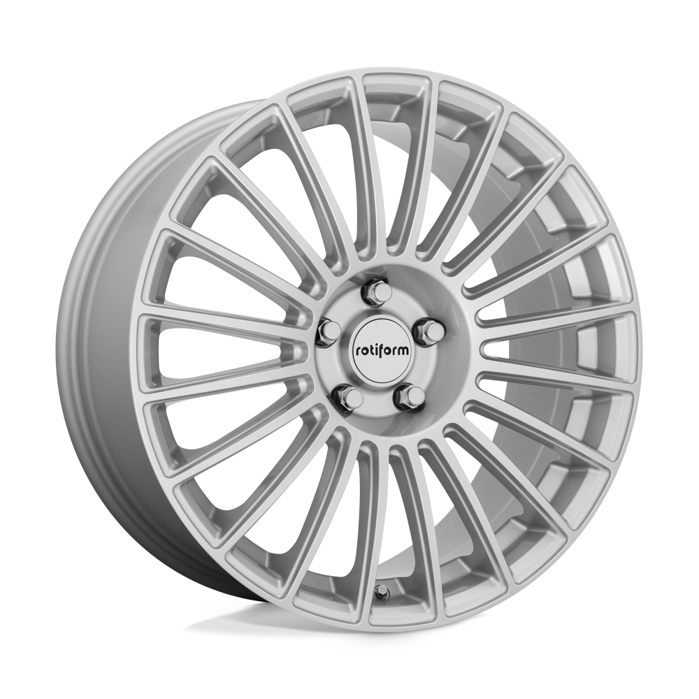 Rotiform 1pc R153 Buc 18x9.5 5x112 35 66.56 Argent Brillant