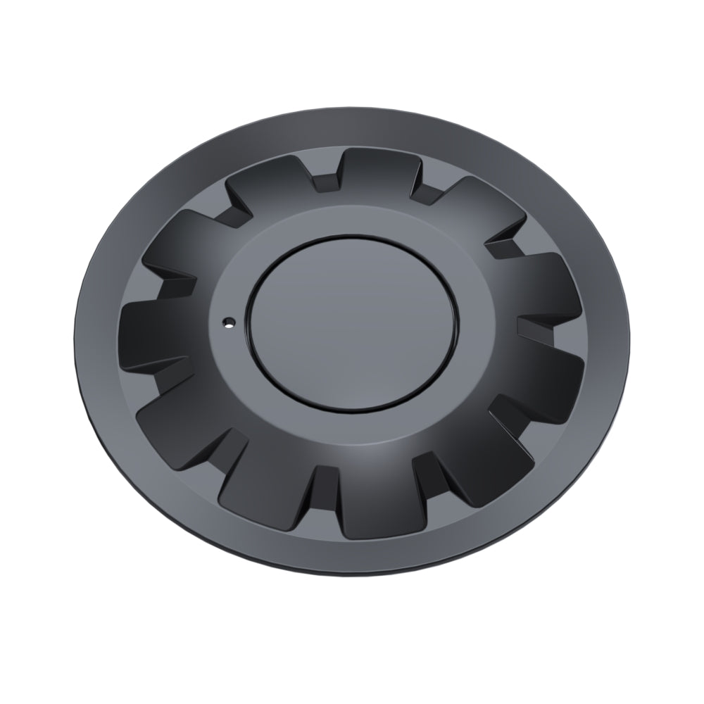 Satin Black Cap (2 piece) - C-1544PD20BN-1