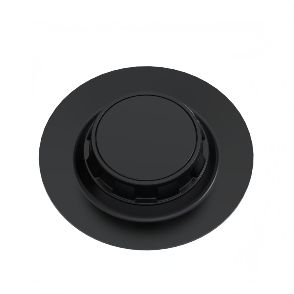 Satin Black Cap (3 piece) - C-1617PF44BN